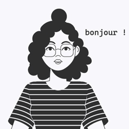 Dessin portrait Laureline Michel